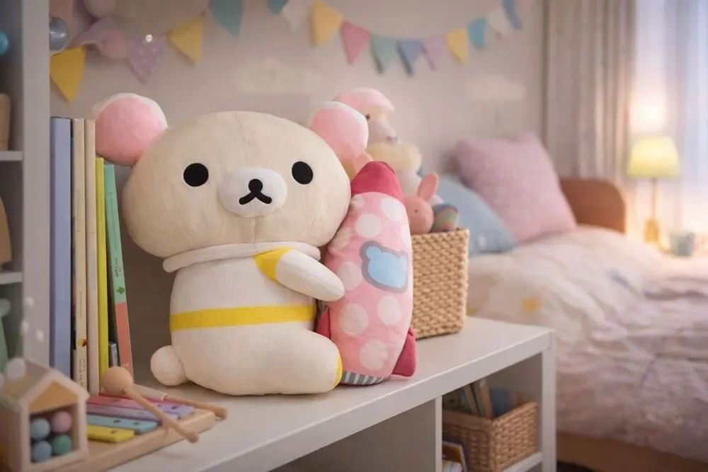 San-X Rilakkuma Astronaut White Space Suit Rocket Plush 20'